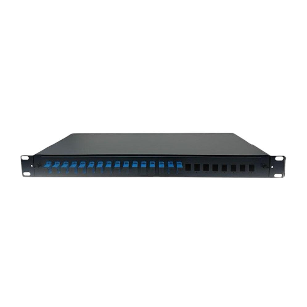 Кросс оптический Pro 1U-SC/UPC-16-16-16 (RAL 9005)