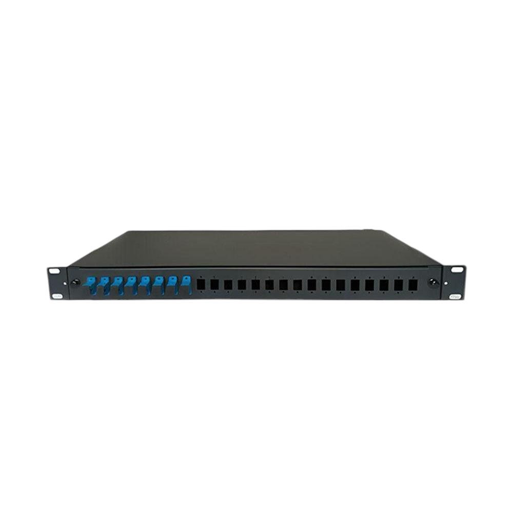 Кросс оптический Pro 1U-SC/UPC-8-8-8 (RAL 9005)