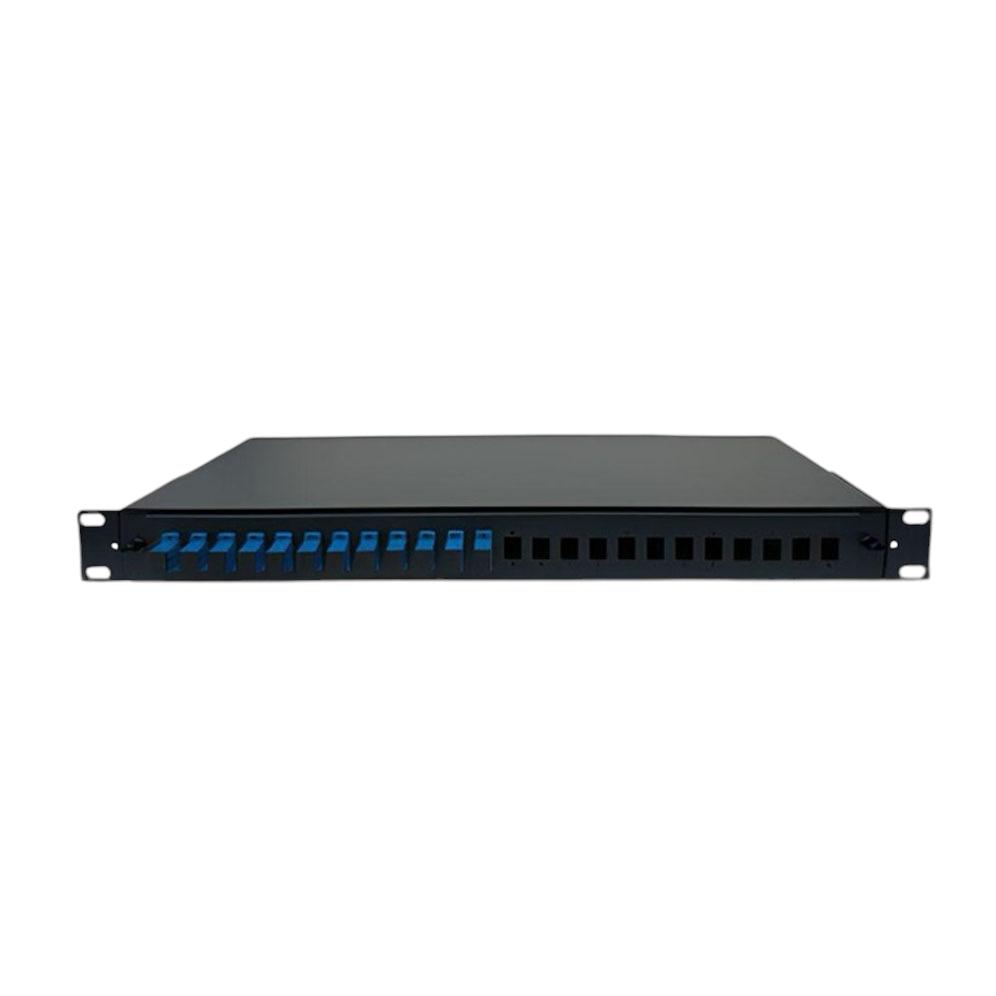 Кросс оптический Pro 1U-SC/UPC-12-12-12 (RAL 9005)