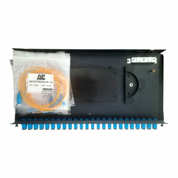 Кросс оптический Neolan Pro 1U-SC/UPC-24-24-24 (RAL 9005)