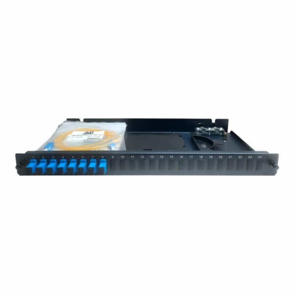 Кросс оптический Neolan Pro 1U-SC/UPC-8-8-8 (RAL 9005)