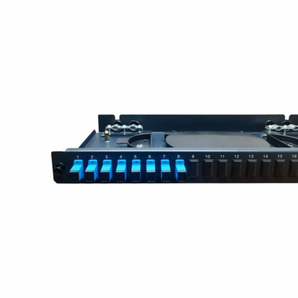 Кросс оптический Neolan Pro 1U-SC/UPC-8-8-8 (RAL 9005)