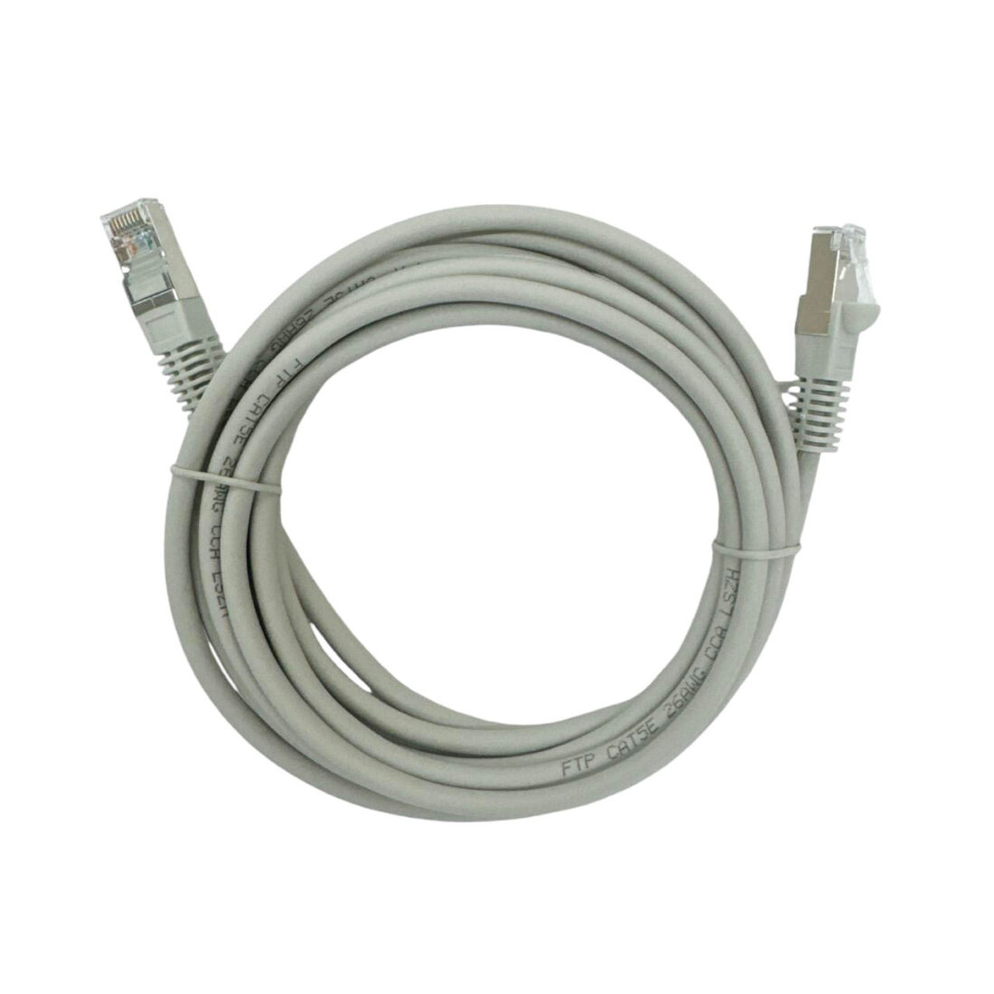 Патчкорд F/UTP-LSZH-Cat.5e-RJ-45-3m серый