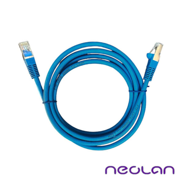 Патчкорд Neolan F/UTP-LSZH-Cat.6-RJ-45-2m синий