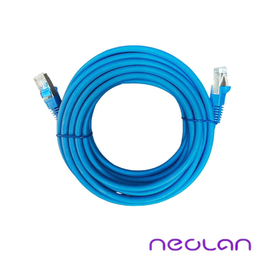 Патчкорд Neolan F/UTP-LSZH-Cat.6-RJ-45-3m синий