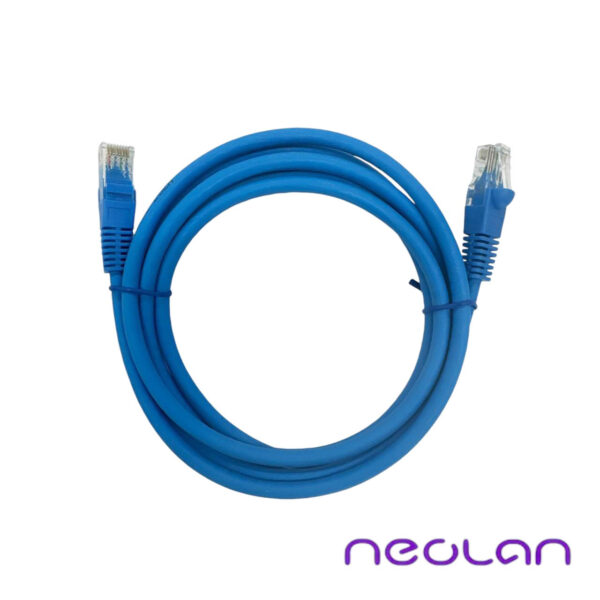 Патчкорд Neolan U/UTP-LSZH-Cat.6-RJ-45-2m синий