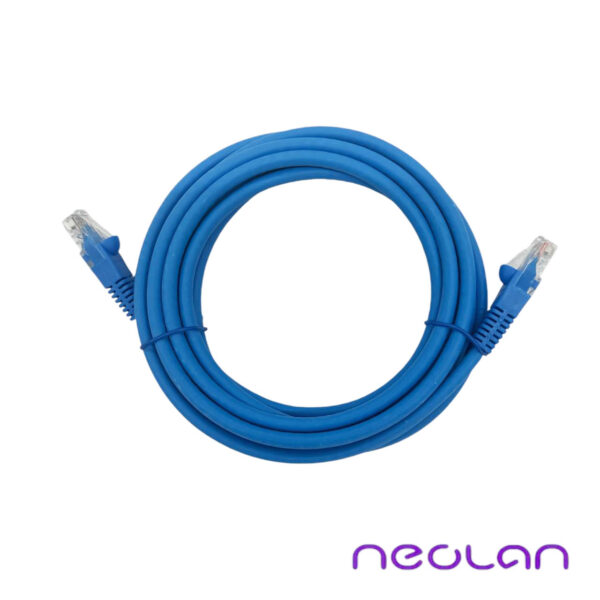 Патчкорд Neolan U/UTP-LSZH-Cat.6-RJ-45-3m синий