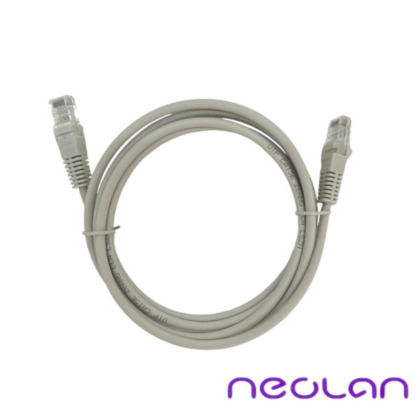 Патчкорд Neolan U/UTP-LSZH-Cat.5e-RJ-45-2m серый