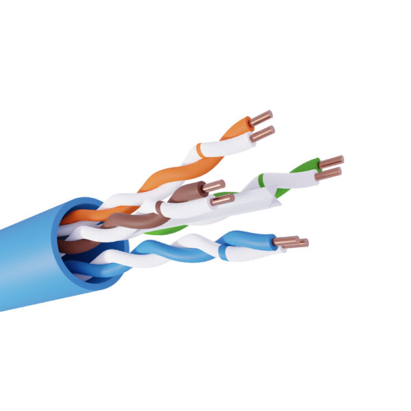 Кабель NEOLAN U/UTP indoor LSZH 4x2x23AWG cat6 CU (0,57)