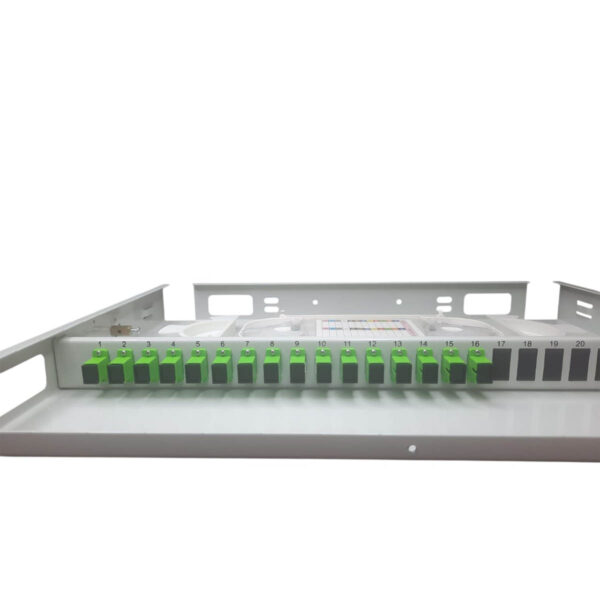 Кросс оптический 1U-FDF-SC/APC-16-16-16