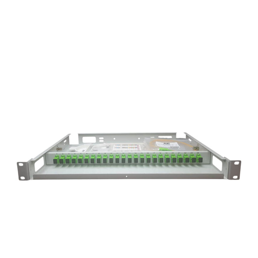 Кросс оптический 1U-FDF-SC/APC-24-24-24
