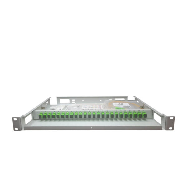 Кросс оптический 1U-FDF-SC/APC-24-24-24