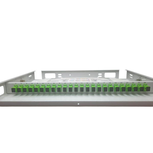 Кросс оптический 1U-FDF-SC/APC-24-24-24