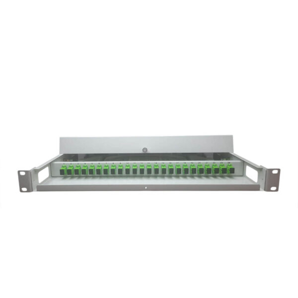Кросс оптический 1U-FDF-SC/APC-24-24-24