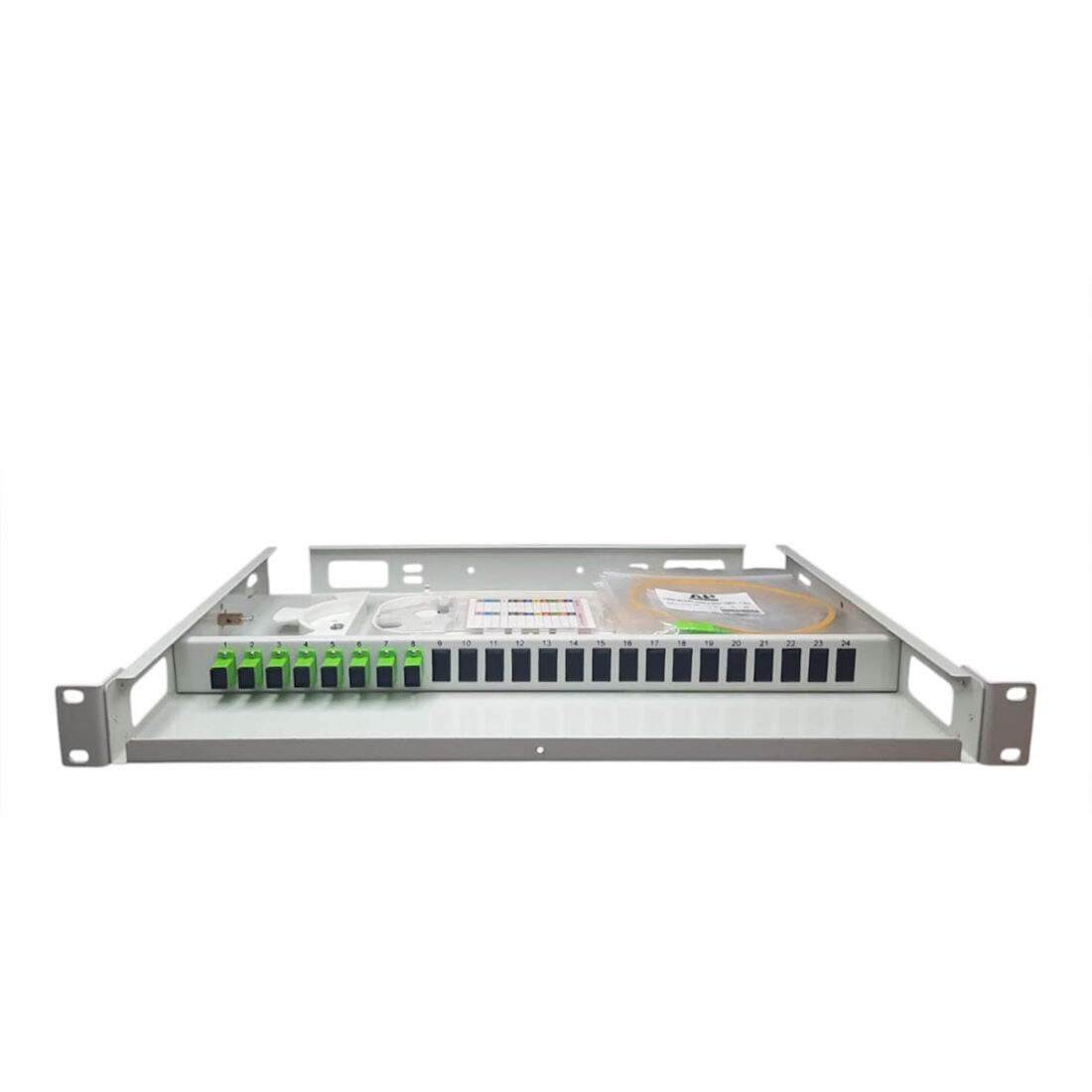Кросс оптический 1U-FDF-SC/APC-8-8-8