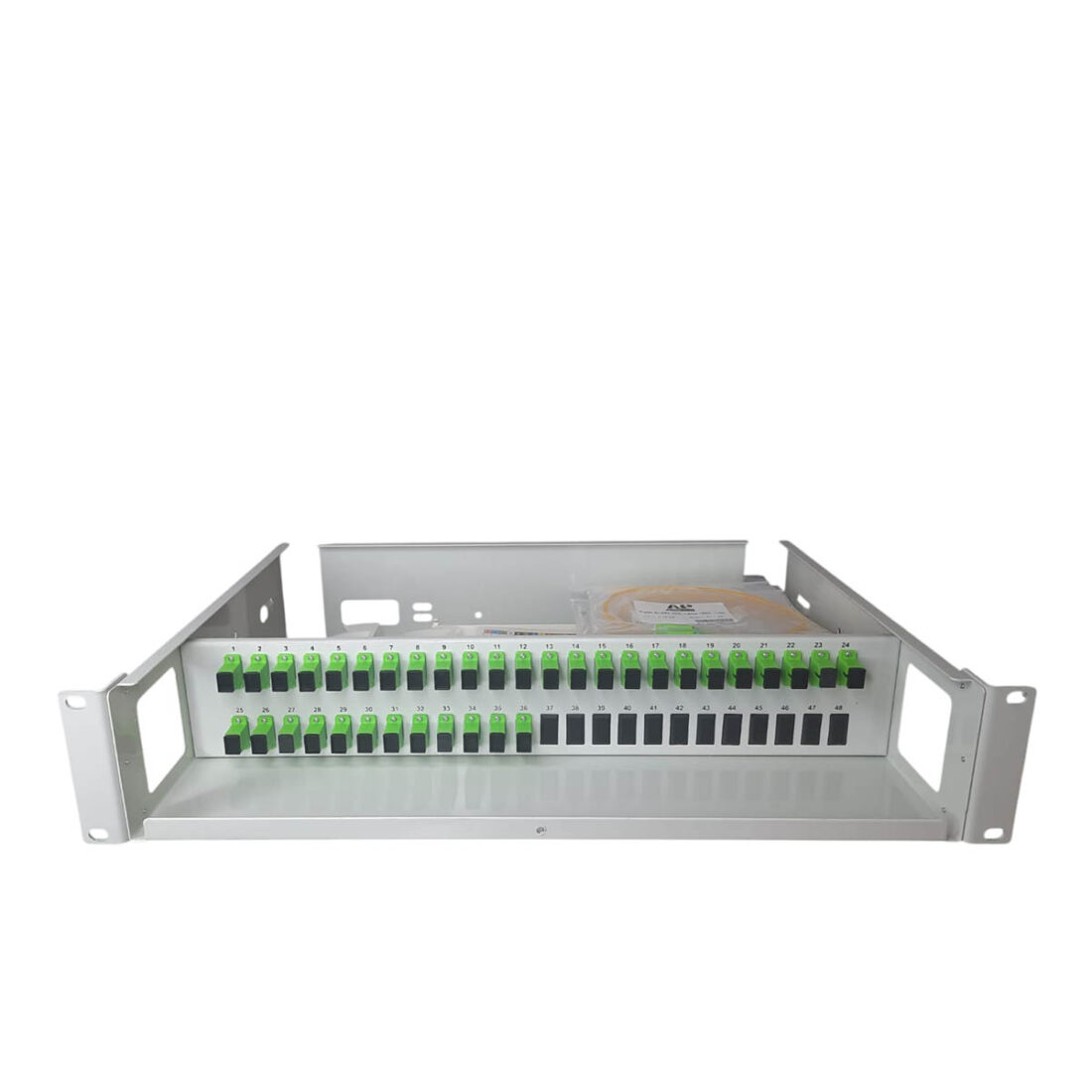 Кросс оптический 2U-FDF-SC/APC-36-36-36