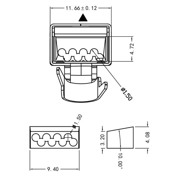 Коннектор Neolan S/FTP RJ-45 Cat 6a