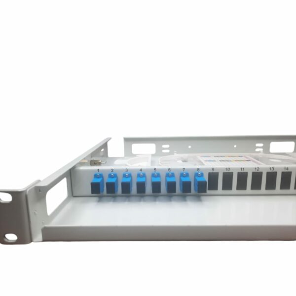 Кросс оптический 1U-FDF-SC/UPC-8-8-8