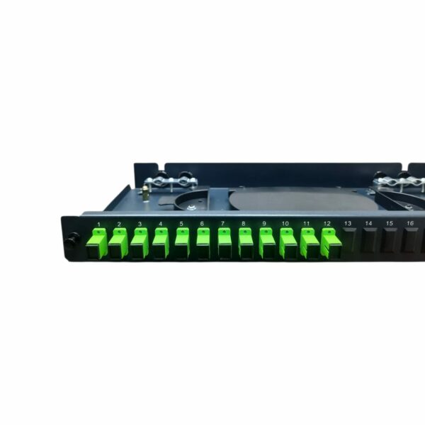 Кросс оптический Neolan Pro 1U-SC/APC-12-12-12 (RAL 9005)