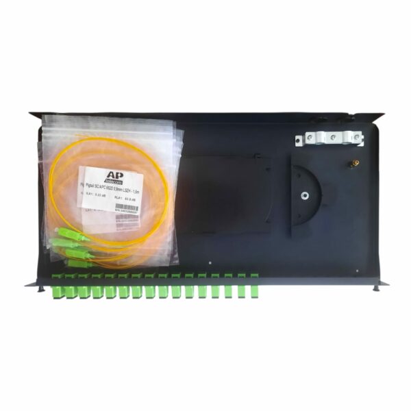 Кросс оптический Neolan Pro 1U-SC/APC-16-16-16 (RAL 9005)