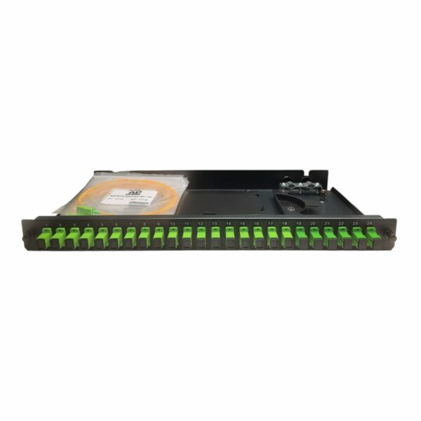 Кросс оптический Neolan Pro 1U-SC/APC-24-24-24 (RAL 9005)