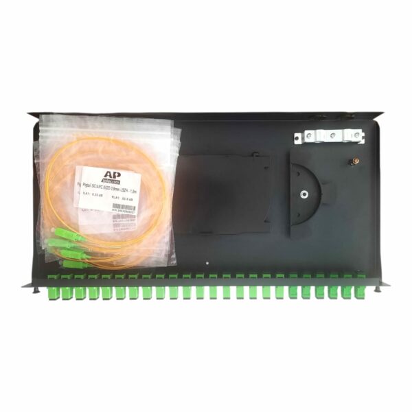 Кросс оптический Neolan Pro 1U-SC/APC-24-24-24 (RAL 9005)