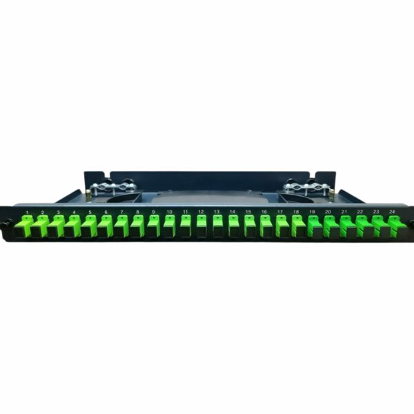 Кросс оптический Neolan Pro 1U-SC/APC-24-24-24 (RAL 9005)
