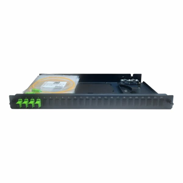 Кросс оптический Neolan Pro 1U-SC/APC-4-4-4 (RAL 9005)