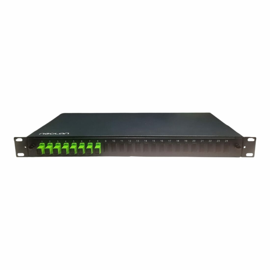 Кросс оптический Neolan Pro 1U-SC/APC-8-8-8 (RAL 9005)