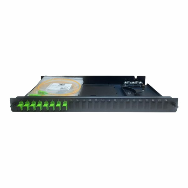 Кросс оптический Neolan Pro 1U-SC/APC-8-8-8 (RAL 9005)