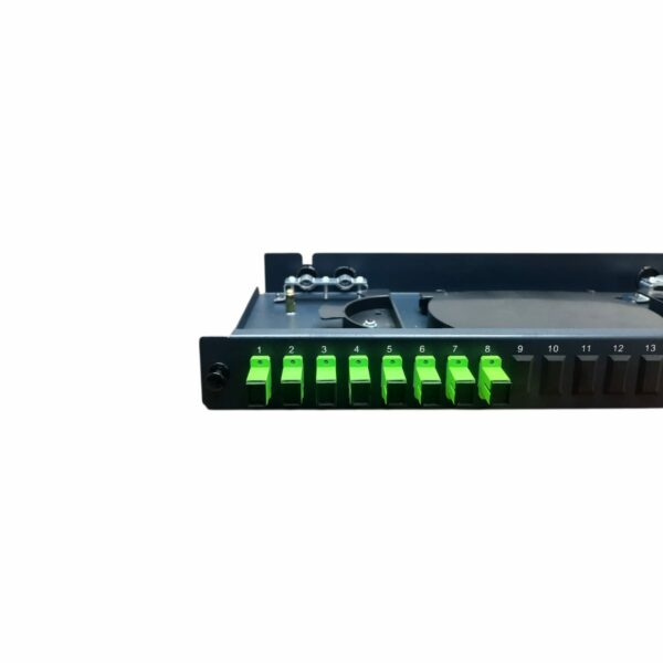 Кросс оптический Neolan Pro 1U-SC/APC-8-8-8 (RAL 9005)