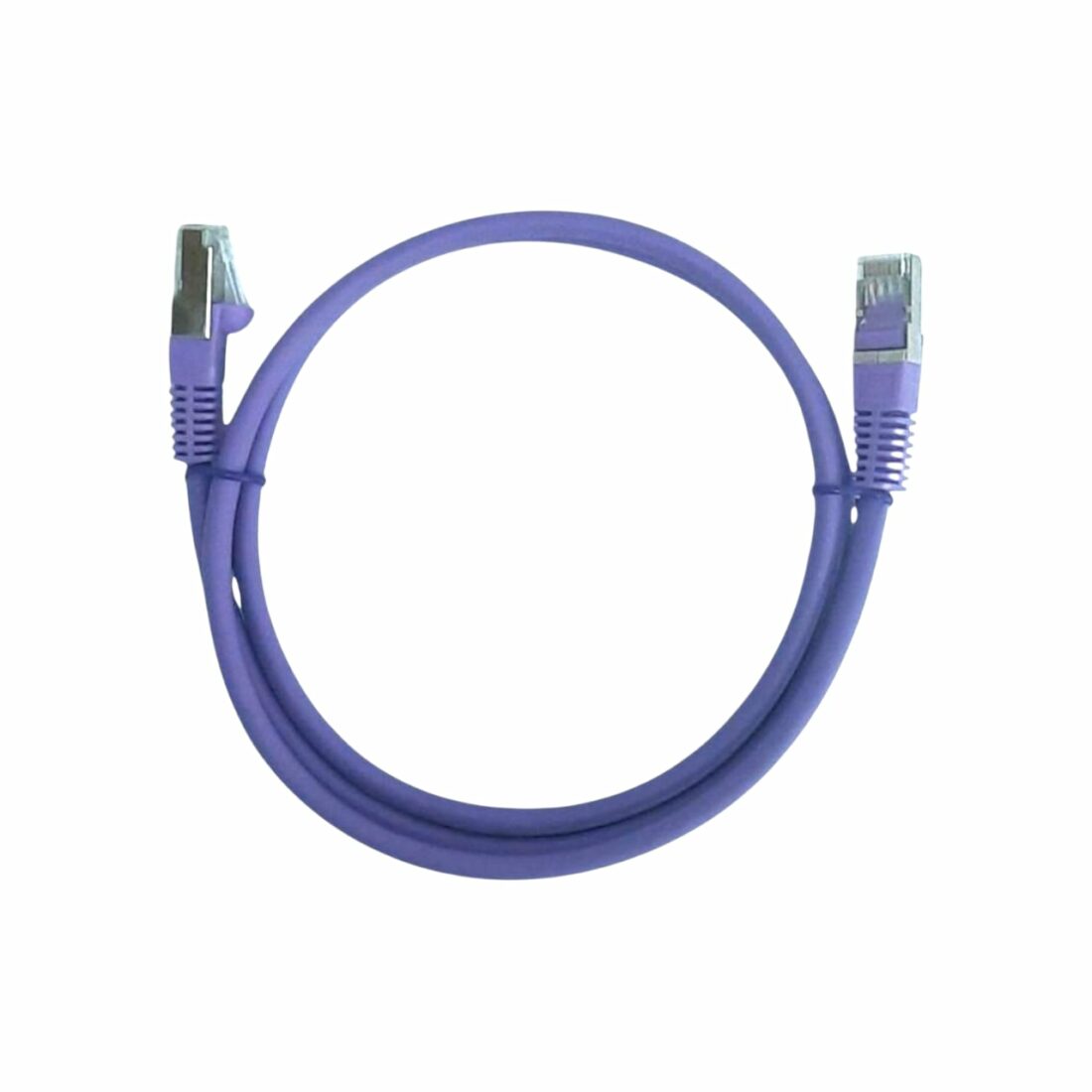 Патчкорд Neolan S/FTP-LSZH-Cat.6a-CU-RJ-45-1м violet