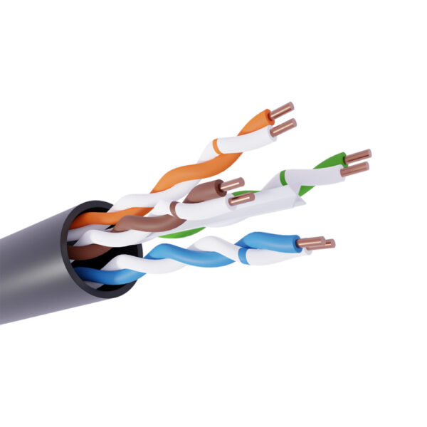 Кабель витая пара NEOLAN U/UTP outdoor PE 4x2x0,52 cat 5e CU