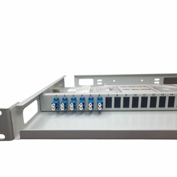 Кросс оптический 1U-FDF-LC/UPC-12-12-12