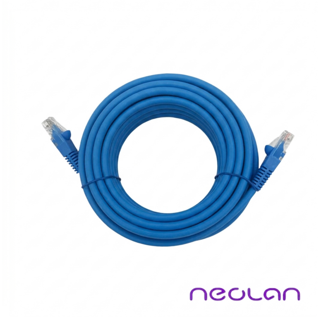 Патчкорд Neolan F/UTP-LSZH-Cat.5e-RJ-45-10м синий